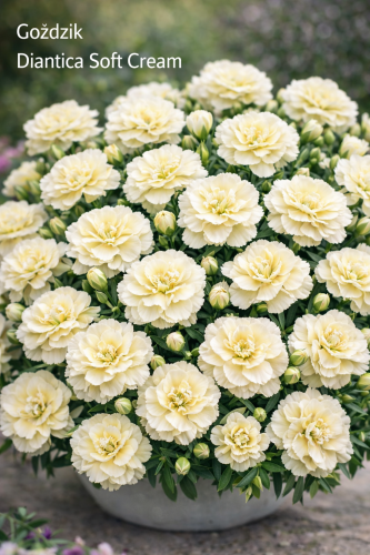 Goździk Dianthus Diantica Soft Cream