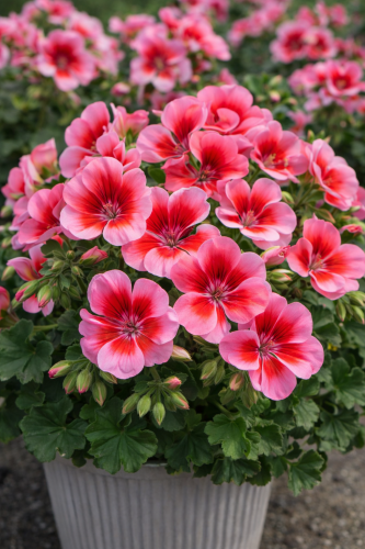 Pelargonia Magic Kiss Pink Red P9