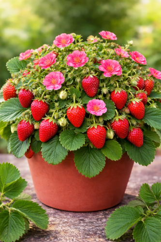 Truskawka ozdobna Fragoo® RubyAnn p9