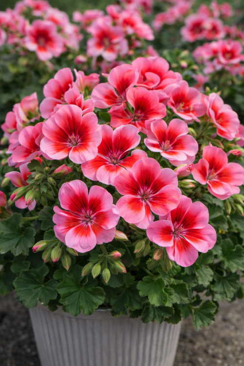 Pelargonia Magic Kiss Pink Red P9