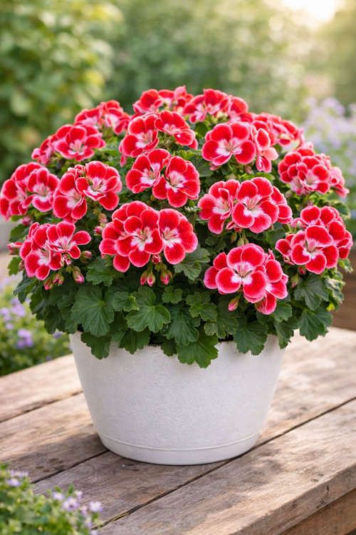Pelargonia Magic Kiss Pink Red P9