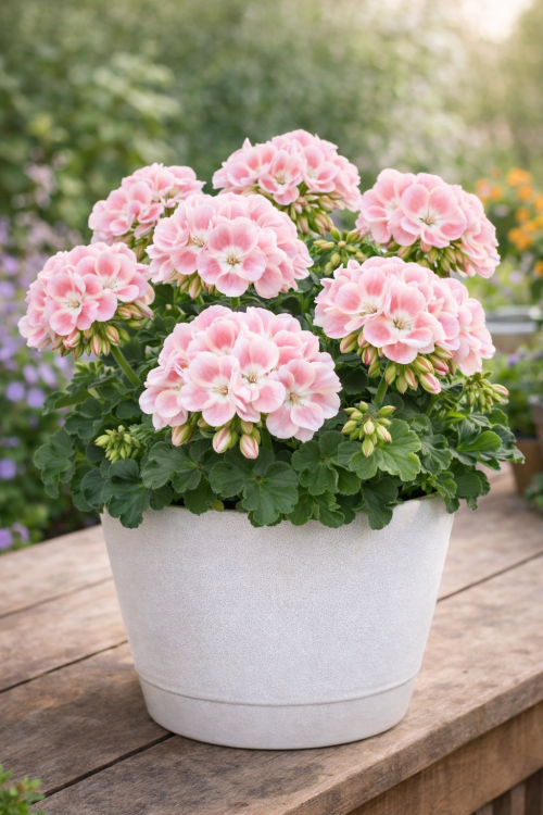 Pelargonia Magic Kiss Pink Sugar P9