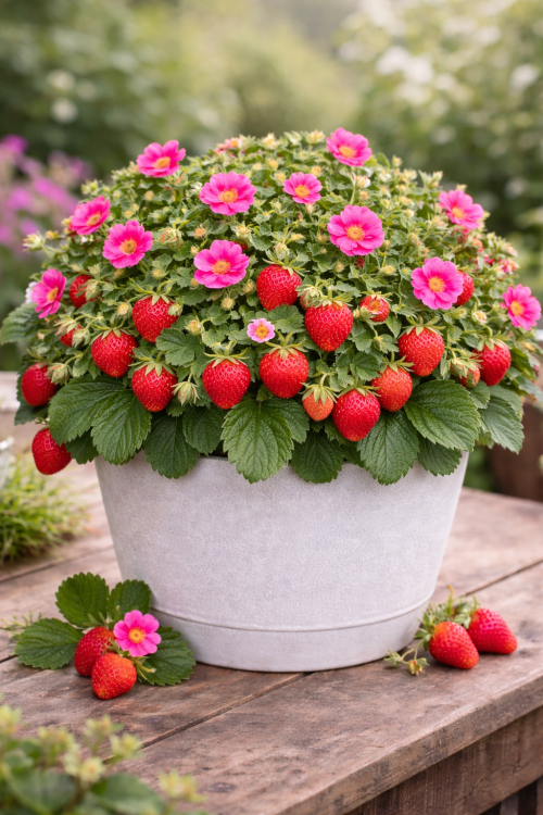 Truskawka ozdobna Fragoo® RubyAnn p9