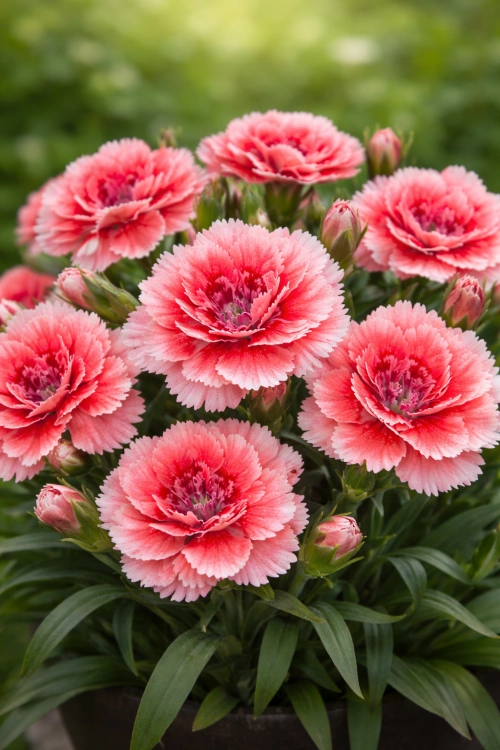 Goździk Dianthus Diantica Coral Granita
